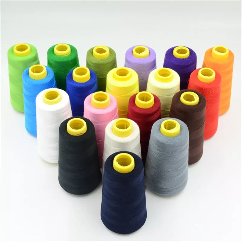 100% Cotton Reel Spool Sewing Thread All Purpose Thread 3000 yards