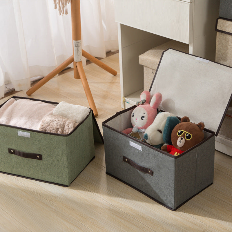 Foldable Storage Box with Lid