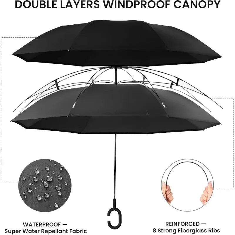 Reverse Folding Umbrella