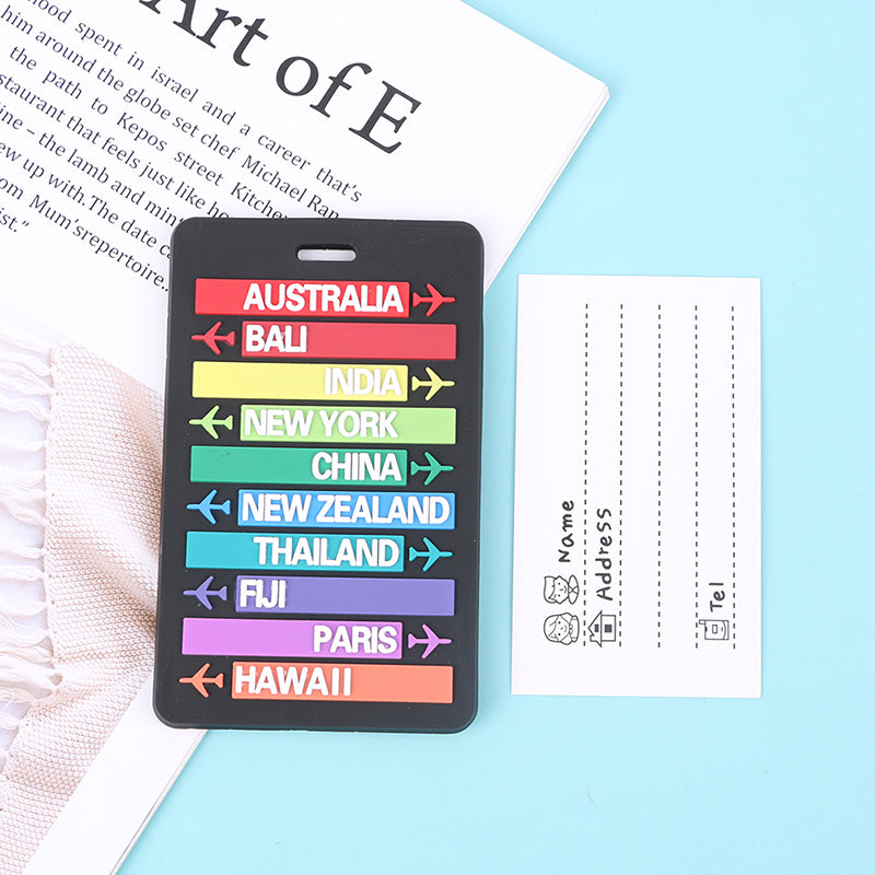 Travel Luggage Tag Silicone