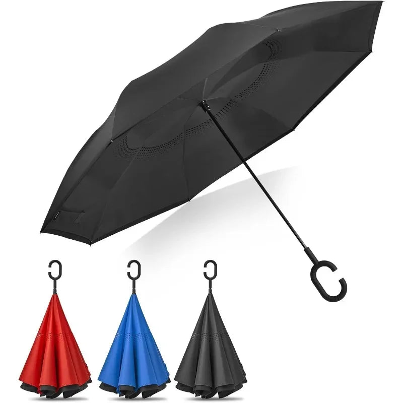 Reverse Folding Umbrella