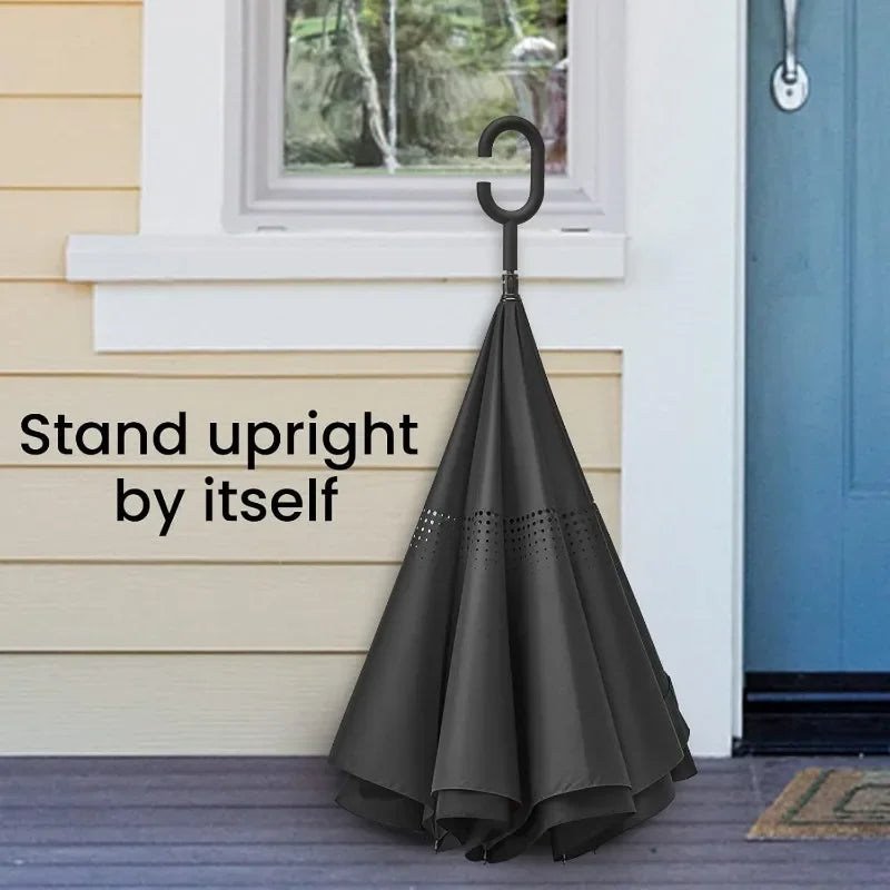 Reverse Folding Umbrella