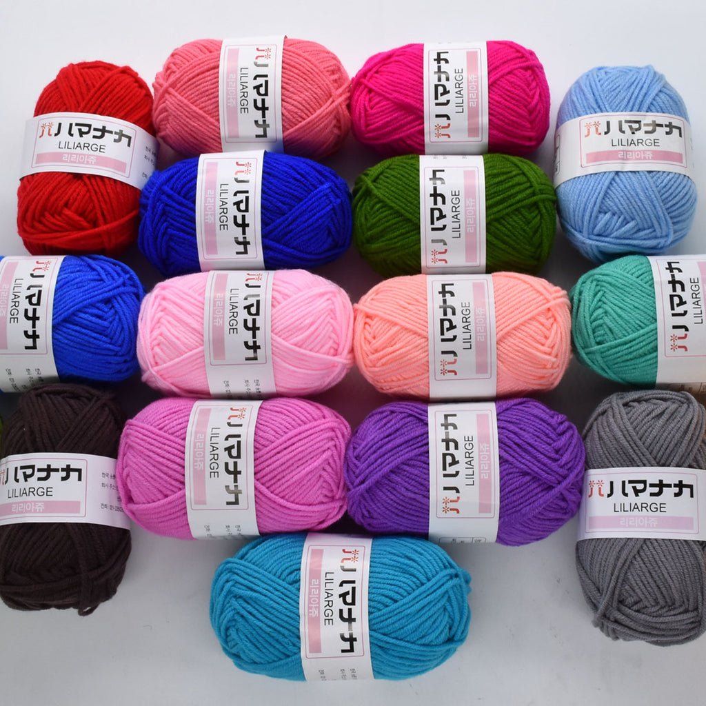 Crochet Knitting Yarn 2PCS