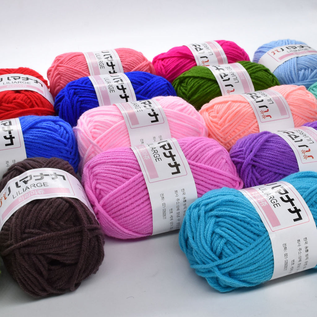 Crochet Knitting Yarn 2PCS