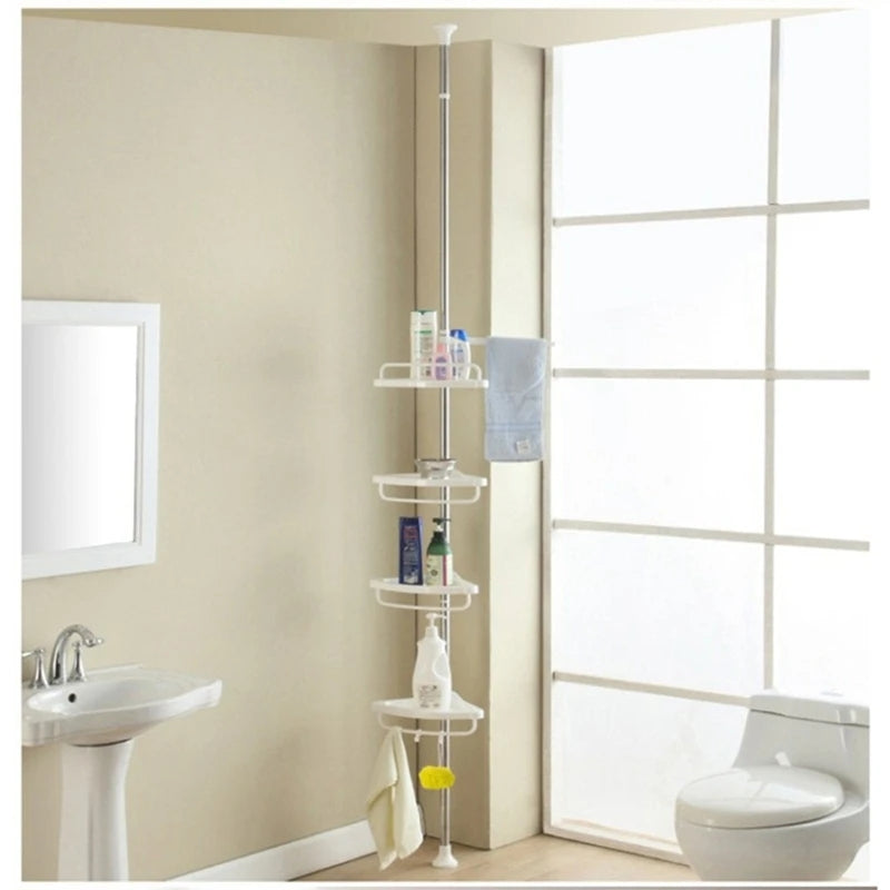 Bathroom Multi Corner Shelf Plastic