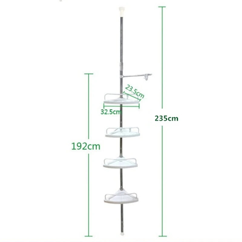 Bathroom Multi Corner Shelf Plastic