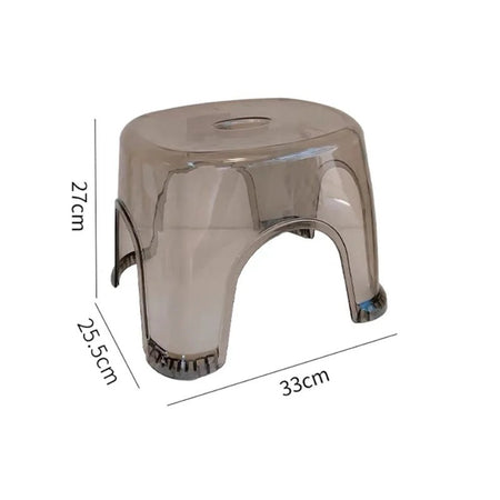 Transparent Plastic Small Stool