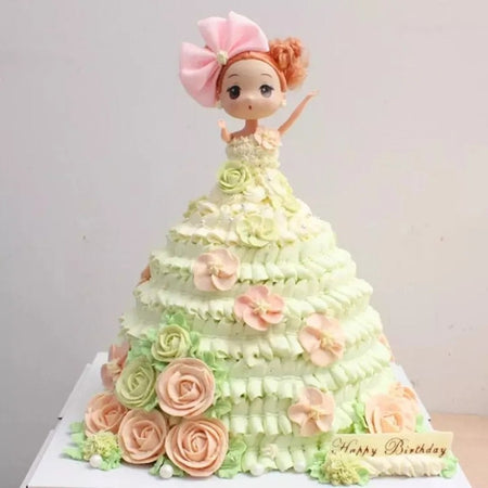 doll cake tray