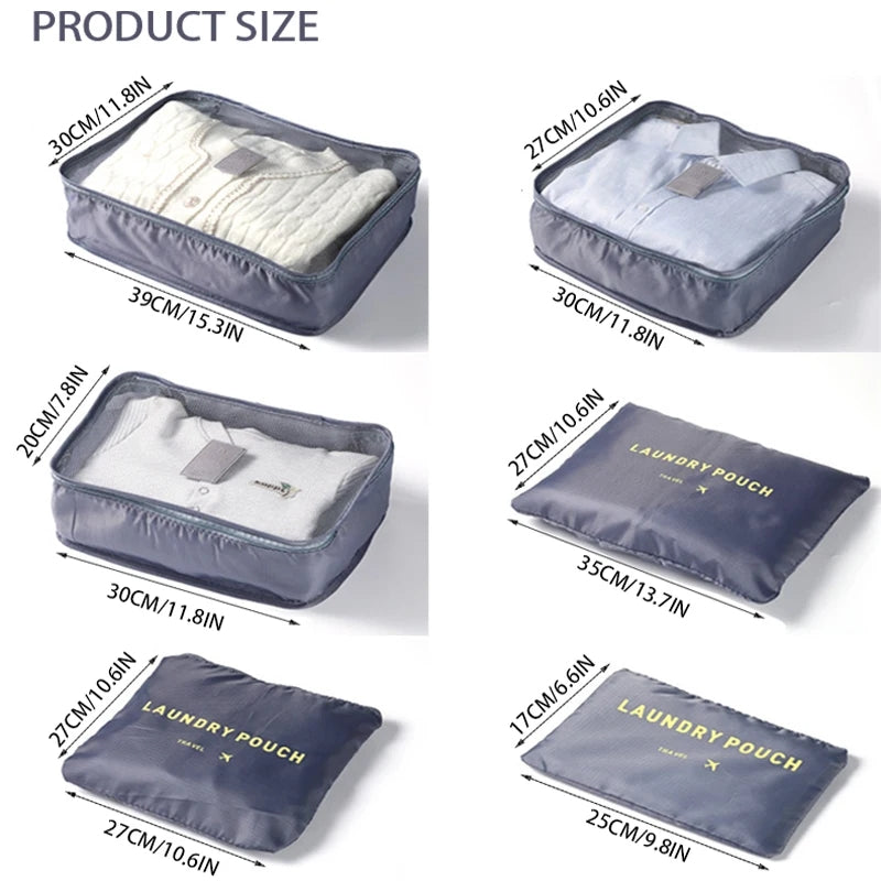 Travel Storage Bag Set