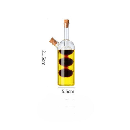 Glass Oil and Vinegar Bottle