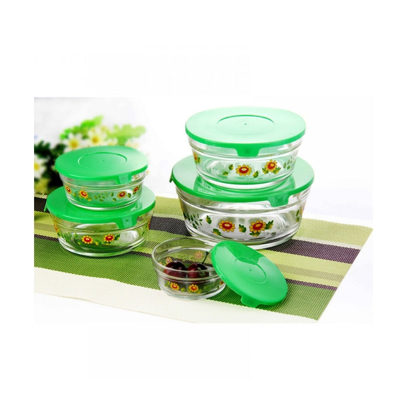 5 PCS Glass Bowls Set