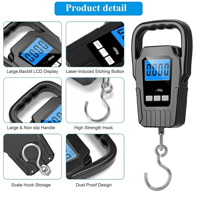 Portable Electronic Luggage Scale