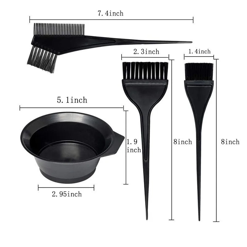 Hair Colour Bowl with Brush Set