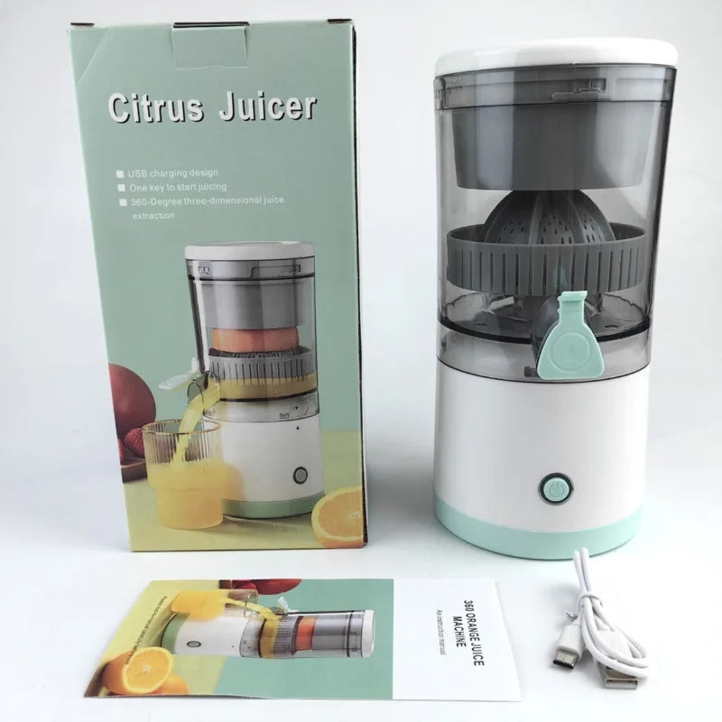 Portable Electric Citrus Juicer Rechargeable