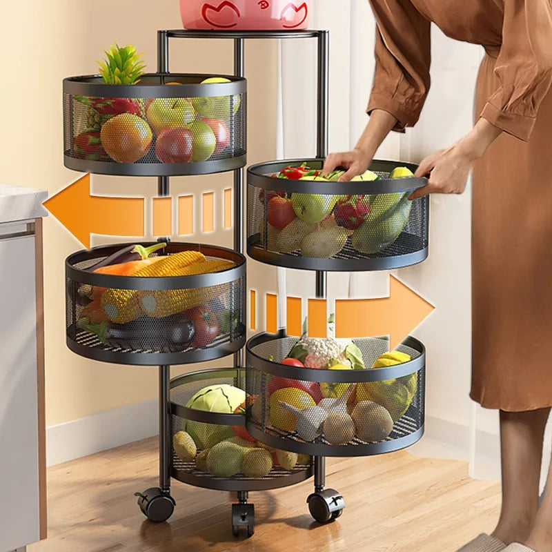 Rotating Storage Shelf