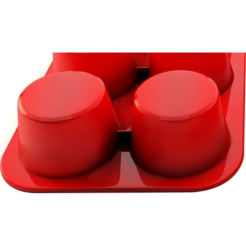 Silicone Cupcake Mould 6 Cups