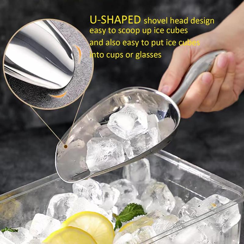 Stainless Steel Ice Scoop