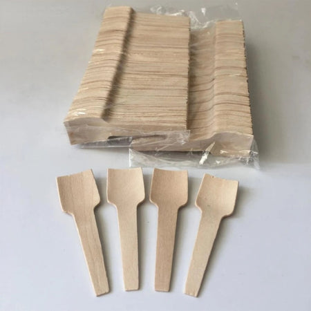 disposable  wooden spoon