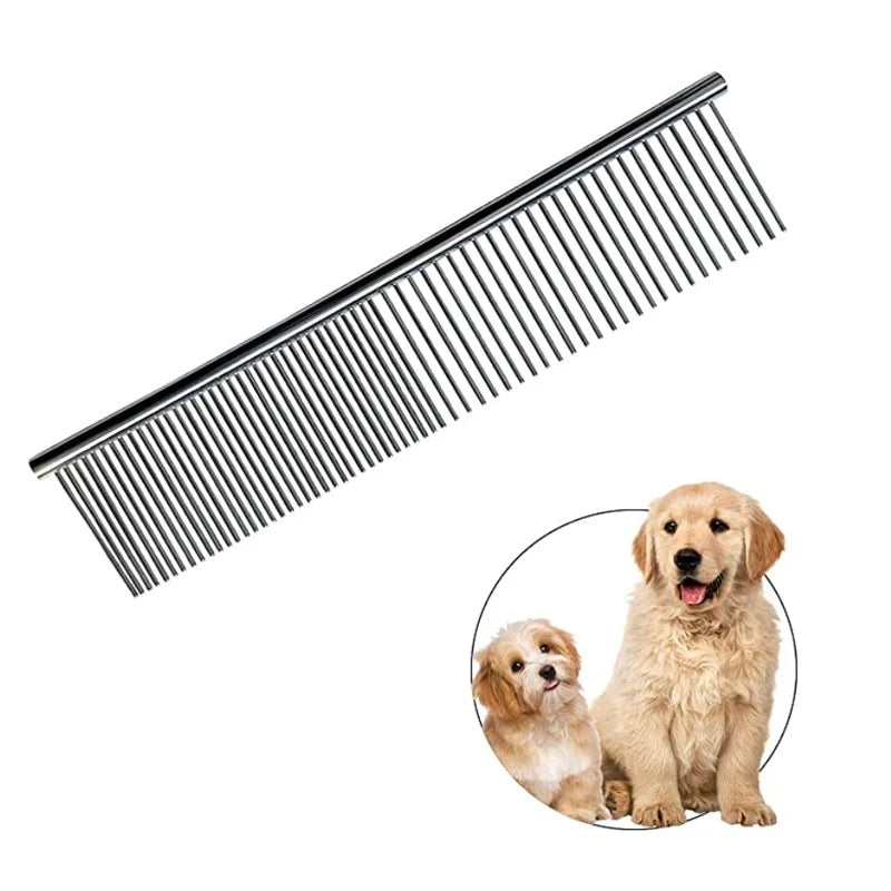 Pet Comb Stainless Steel 19 cm