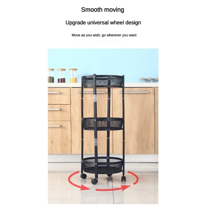 Kitchen Organiser Trolley