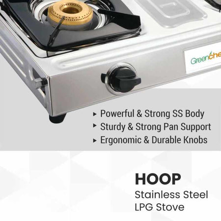 Green Chef Gas Stove 2 Burner