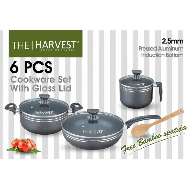 Harvest 6 PCS Cookware Set