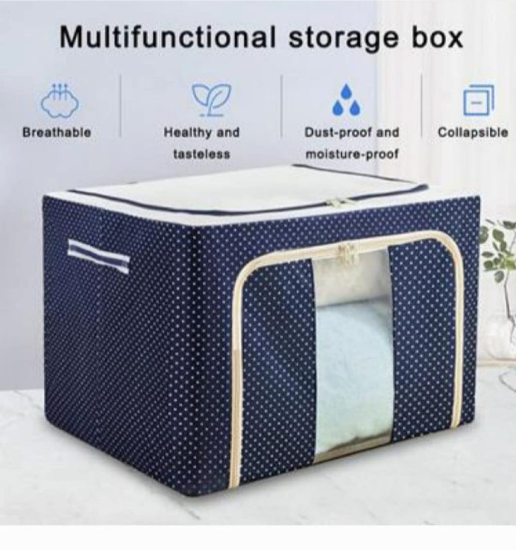 Large Foldable Cloth Storage Box 49 x 30 cm