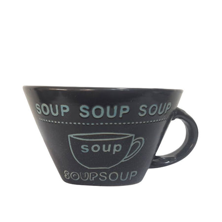 Soup Cup Porcelain with Spoon