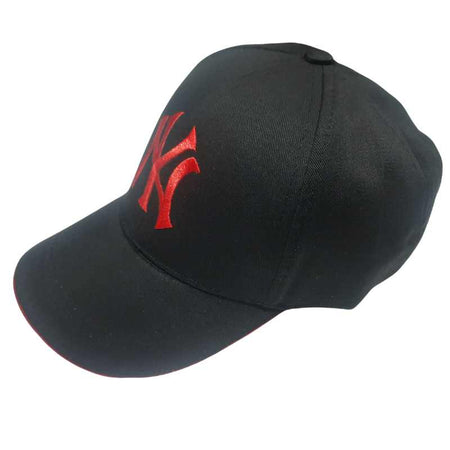 Men Adjustable NY Black Cap