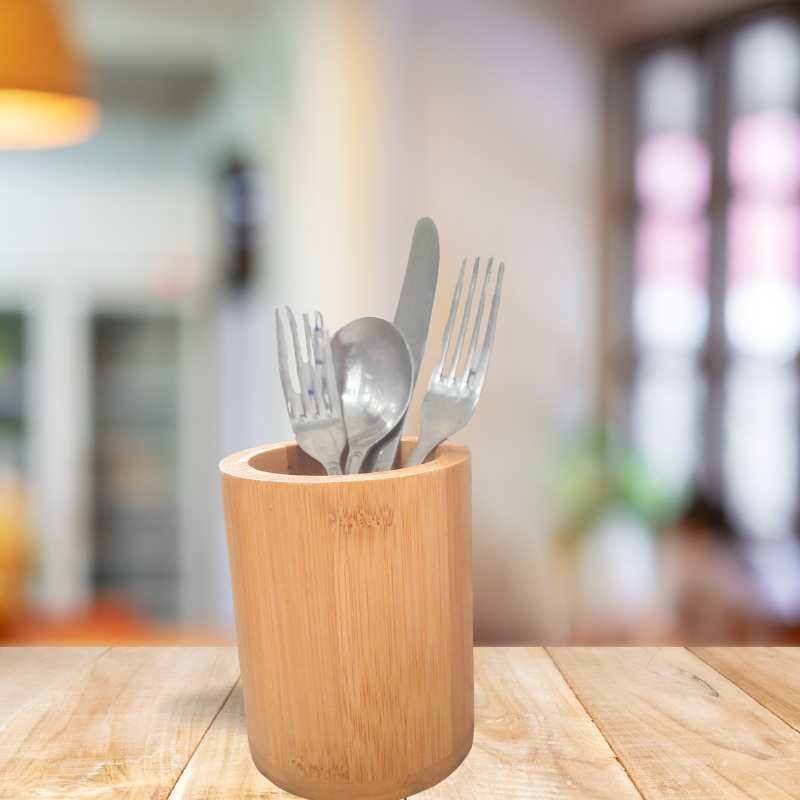 Wooden Utensil Holder