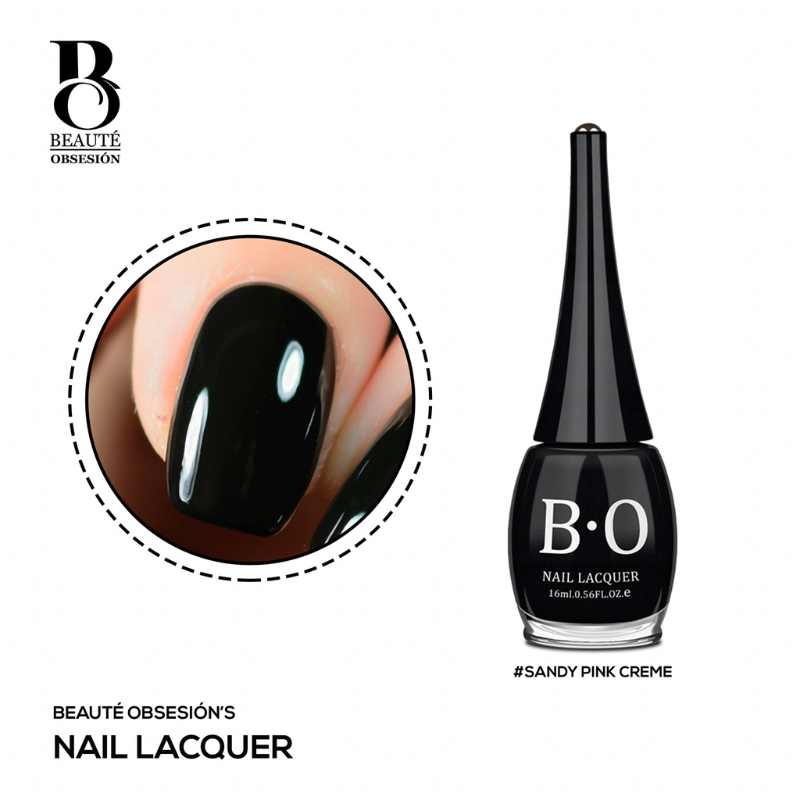 Beaute Obsesion Nail Polish Black