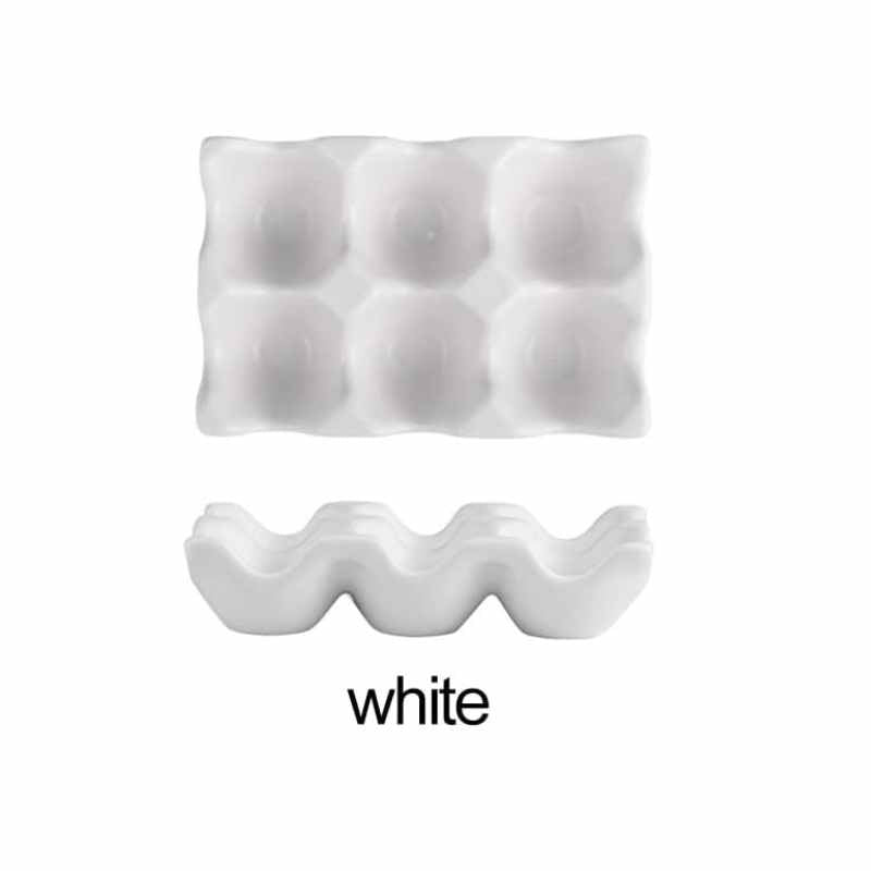 Ceramic Egg Holder 6PC