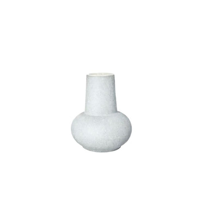 White Ceramic Matte Vase