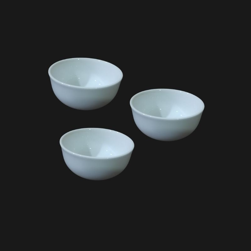 Ceramic Ice Cream White Bowl 4.5