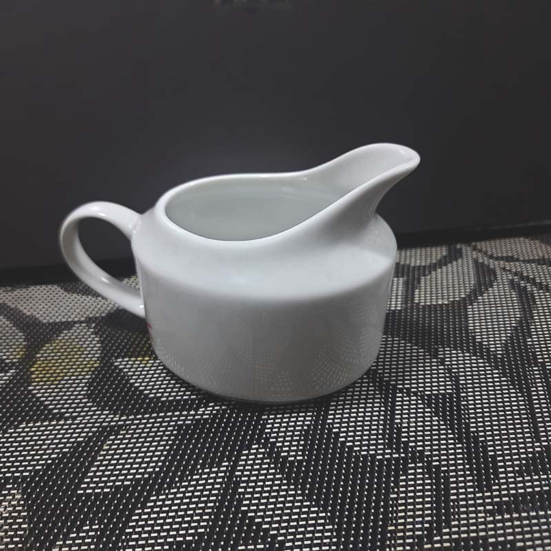 White Ceramic Milk Jug 