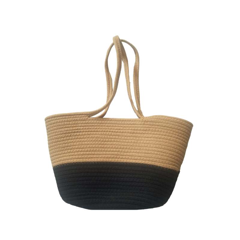 Natural Jute Woven Beach Bag