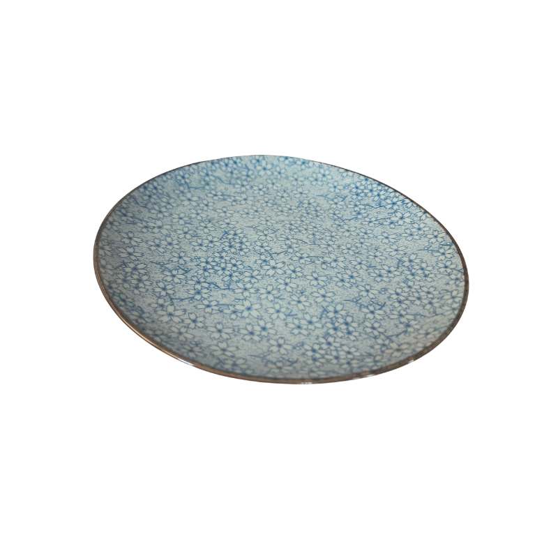 Ceramic Printed Serving Plate 