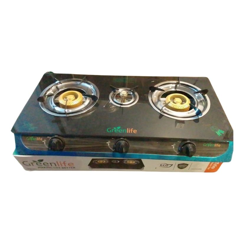 Green Life Gas Stove 3 Burner