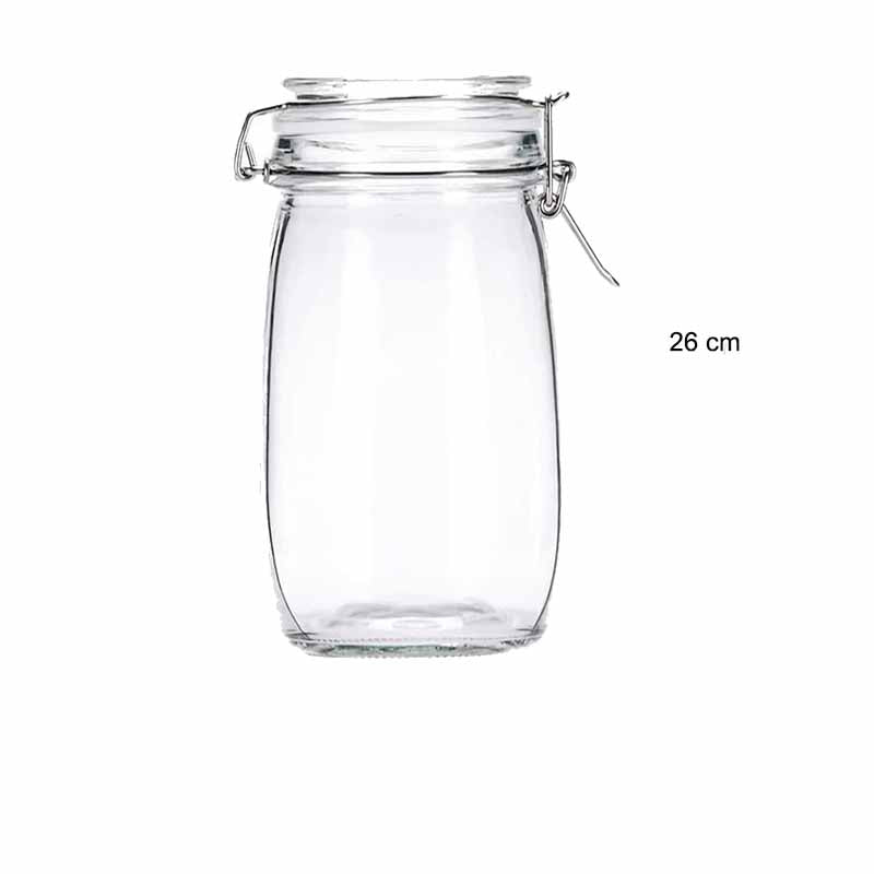 Metal Clamp Glass Jar 2500 ml