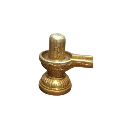 Mini Brass Shiva Lingam