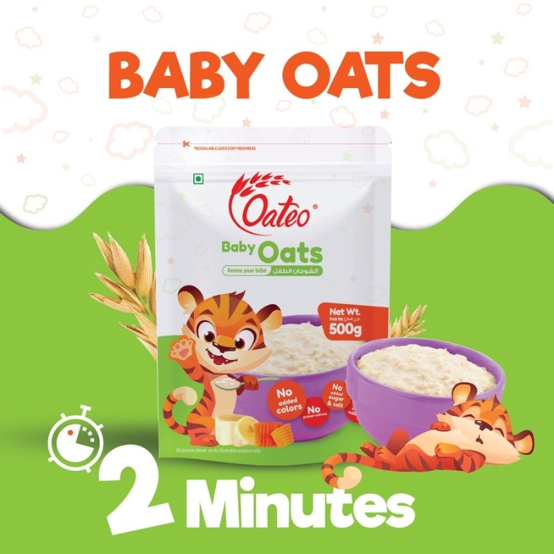 Oateo BABY OATS 500g Pouch