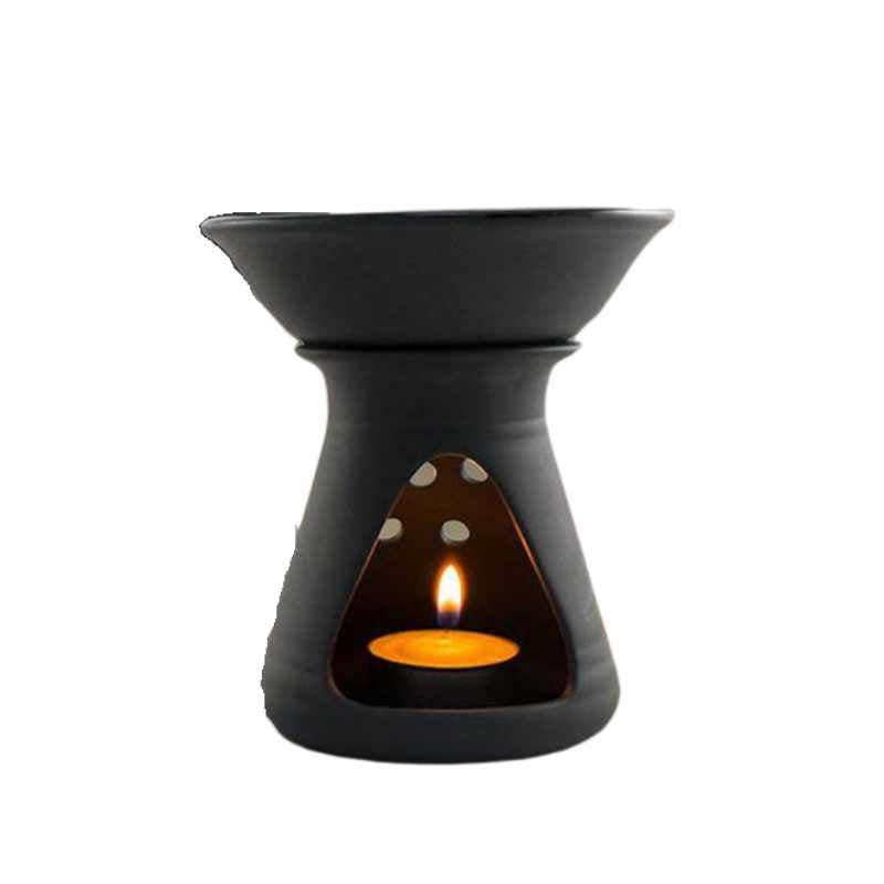 Ceramic Oil Burner Black