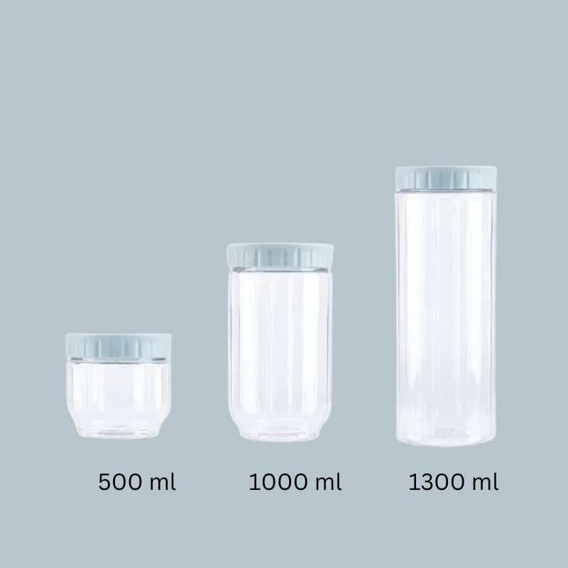 Stackable Plastic Storage Bottle