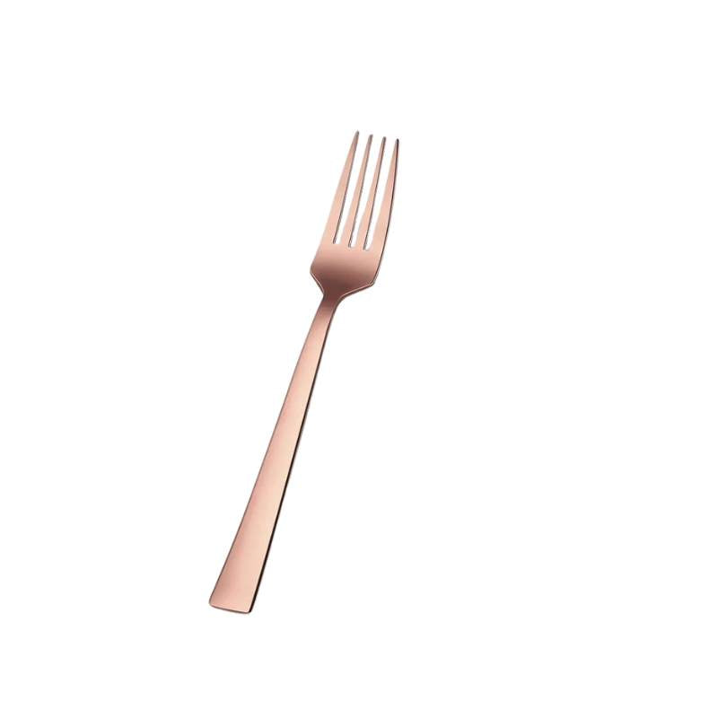 Rose Gold Table Fork 6 PCs