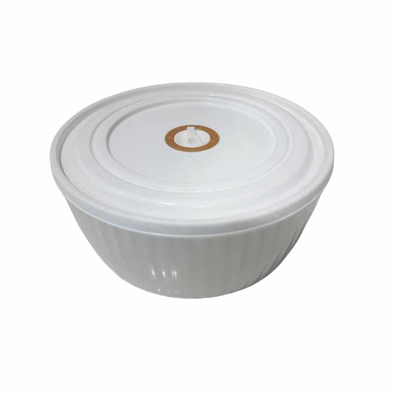 Plastic Food Storage Box Round 1.5 L