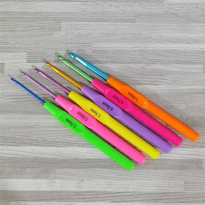 Crochet Needles Wool Weaving 6 Pcs Set - Bamagate