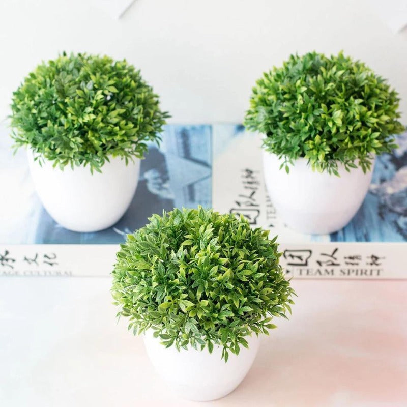 artificial  mini plant pot