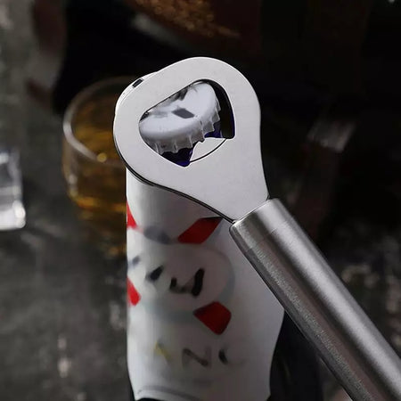 stainless steel lid bottle opener