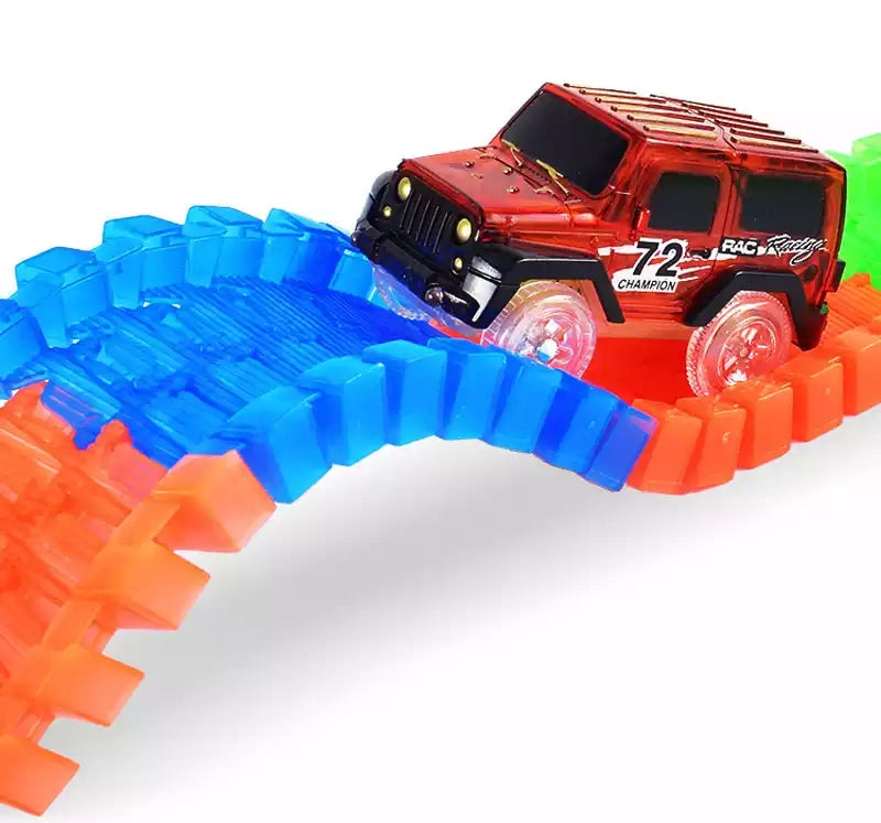 Toy Racing Car  with Track