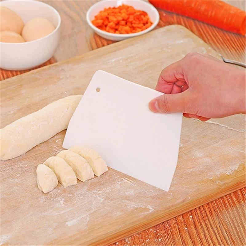 Trapezoid Spatula Dough Scraper Baking Pastry Cutter - Bamagate